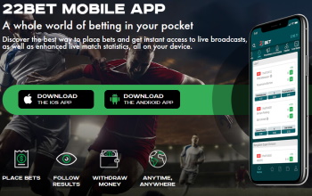 Mobile betting is easy with the mobile apps from 22bet