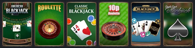 AstroMania Casino Tischspiele