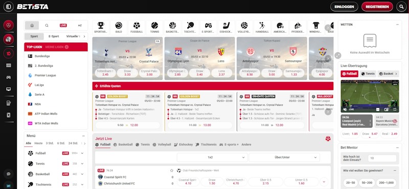 Betista Sportwetten