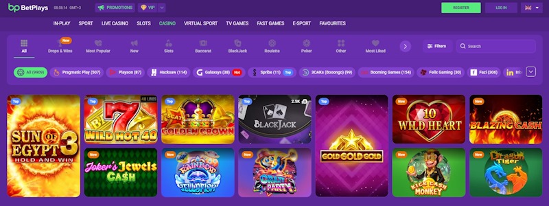 BetPlays kaszinó