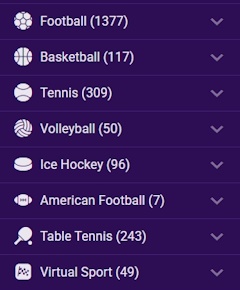 BetPlays sportok