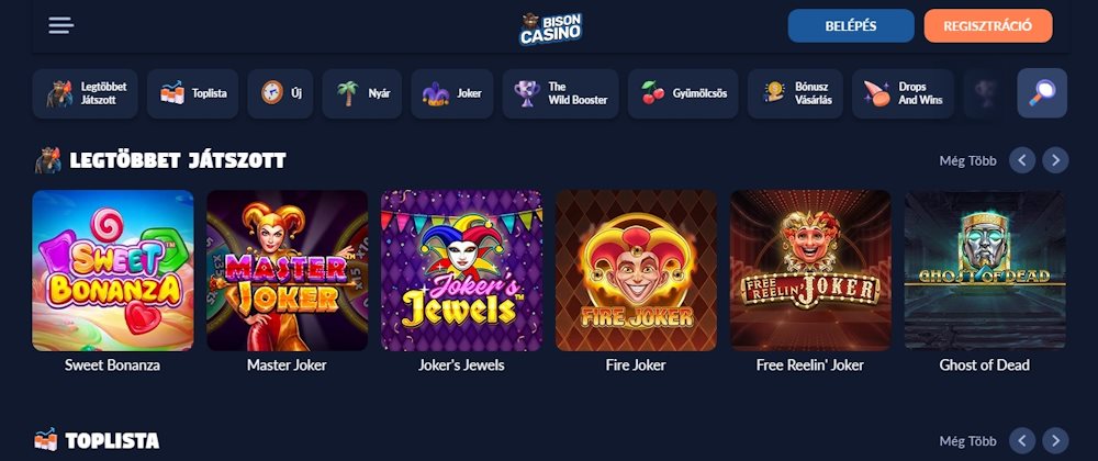 Bison casino