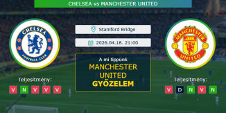 Chelsea - Manchester United 18.04.2026. Tippek Premier League
