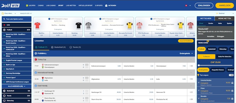 Dolfwin Sportwetten