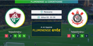 Fluminense – Corinthians 02.07.2022 Tippek Brazil bajnokság