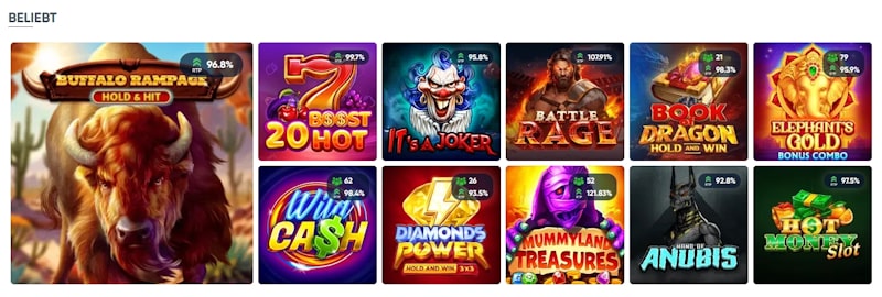 Ivibet Casino Spielautomaten Spiele