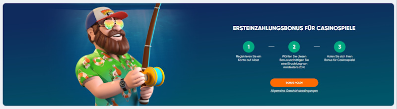 Ivibet Casino erste Einzahlung Bonus