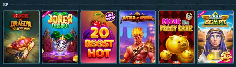 Larabet Casino Top Spiele