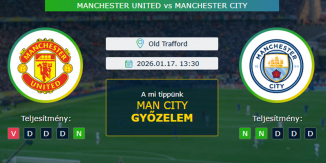 Manchester United - Manchester City 17.01.2026. Tippek Premier League