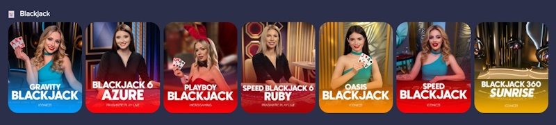 PuppyBet Casino Blackjack Spiele