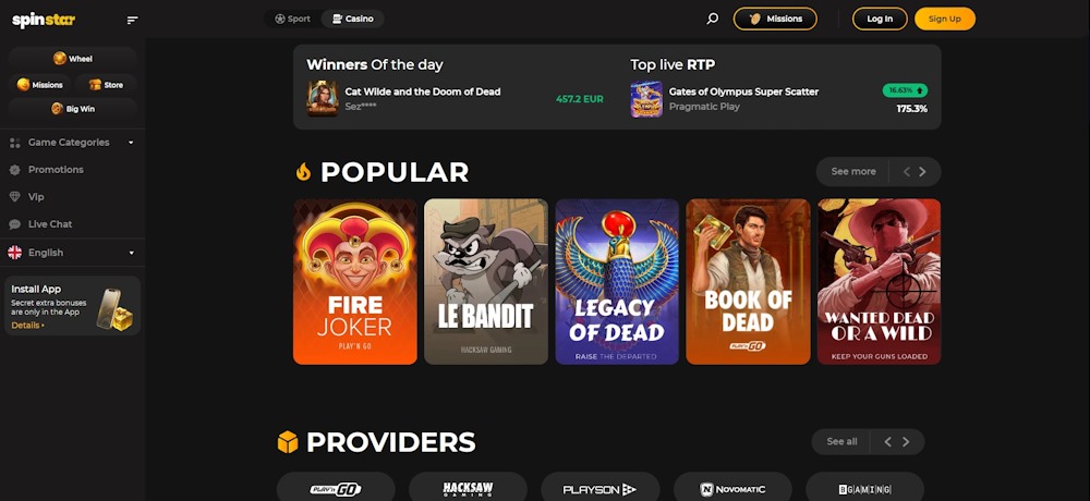 Spinstar casino