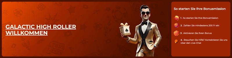 Vegazone Casino Highroller-Bonus