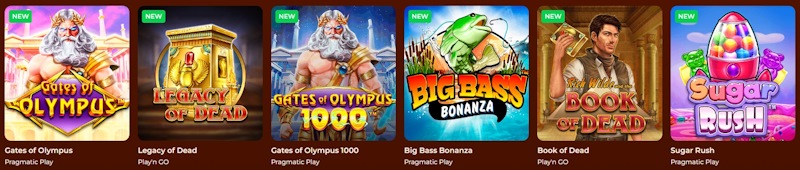 Vegazone Casino Spielautomaten Spiele