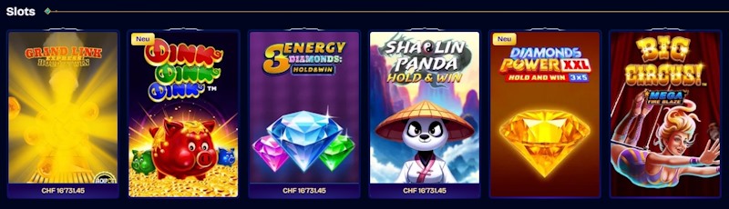 WishWin Casino Spielautomaten Spiele