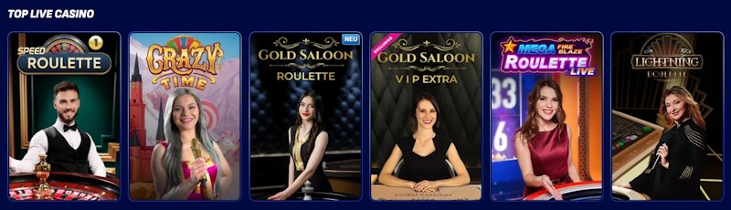 Wonaco Casino Live Spiele