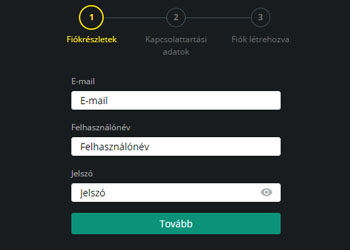 1Bet regisztráció