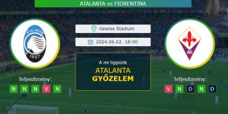 Atalanta - Fiorentina 02.06.2024. Tippek Serie A