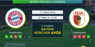 Bayern München – Augsburg 22.05.2021 Tippek Bundesliga