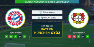 Bayern München – Bayer Leverkusen – 20.04.2021 (kedd)