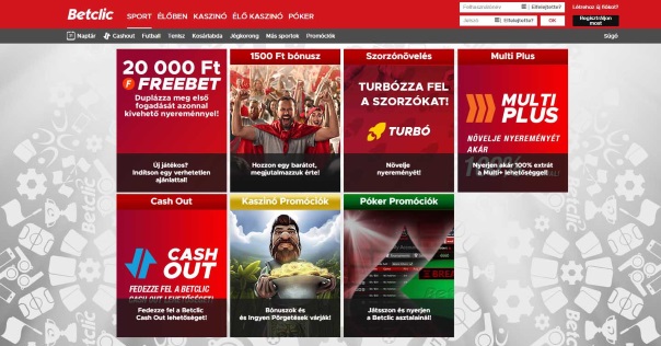 Szerezz fantasztikus Betclic üdvözlő bónuszt. 