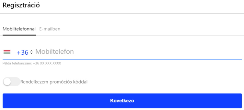 A Betmaster regisztráció folyamata