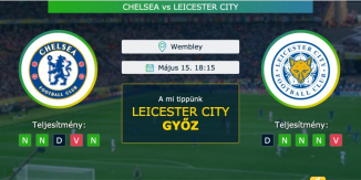 Chelsea – Leicester City 15.05.2021 Tippek FA Kupa döntő