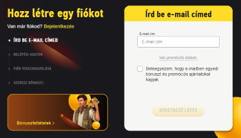 A FEZbet regisztráció folyamata