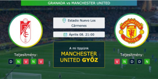 Granada – Manchester United 08.04.2021 Tippek Európa Liga