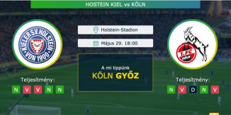 Hostein Kiel – Köln 29.05.2021 Tippek Bundesliga playoff