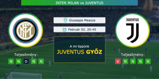 Inter Milan – Juventus 02.02.2021 Tippek Coppa Italia