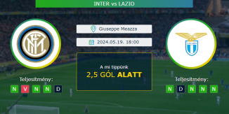 Inter - Lazio 19.05.2024. Tippek Serie A