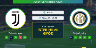 Juventus – Inter Milan 15.05.2021 Tippek Serie A