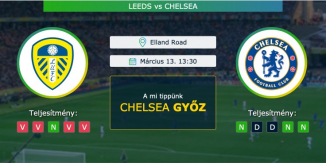 Leeds – Chelsea 13.03.2021 Tippek Premier League