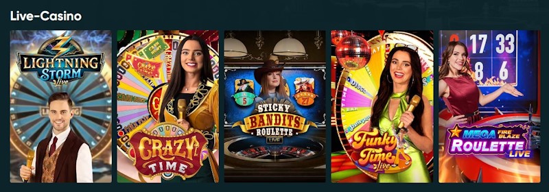 LegendPlay Casino Live Spiele