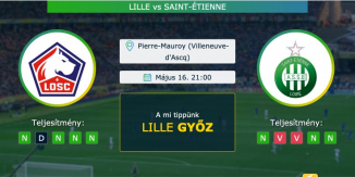 Lille – Saint-Étienne 16.05.2021 Tippek Ligue 1