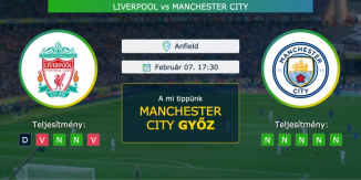 Liverpool – Manchester City 07.02.2021 Tippek Premier League