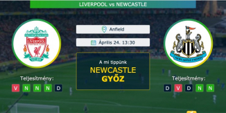 Liverpool – Newcastle 24.04.2021 Tippek Premier League