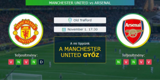 Manchester United - Arsenal 01.11.2020 Tippek Premier League