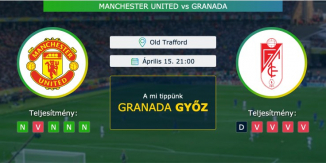 Manchester United – Granada 15.04.2021 Tippek Európa Liga