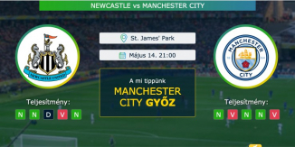 Newcastle – Manchester City 14.05.2021 Tippek Premier League