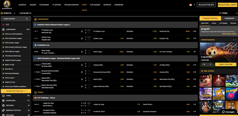 OlympusBet sportfogadás