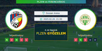 Plzen - Ferencváros 20.02.2025. Tippek Európa-liga