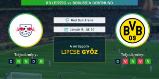 RB Leipzig – Borussia Dortmund 09.01.2021 Tippek Bundesliga