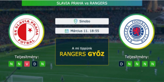 Slavia Praha – Rangers 11.03.2021 Tippek Európa Liga