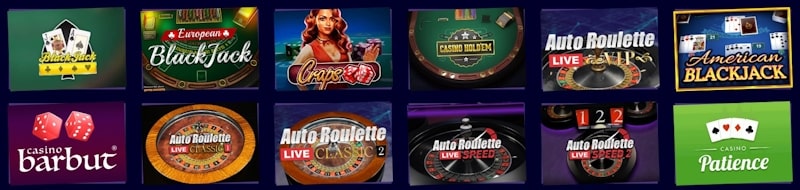 Slots Hammer Casino Tischspiele