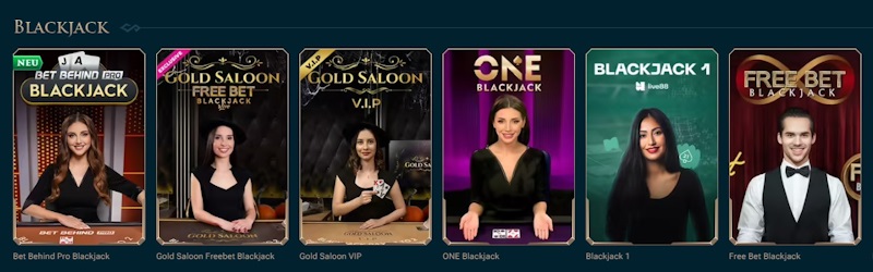 Slotuna Casino Blackjack Spiele