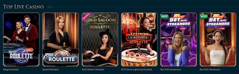 Slotuna Casino Live Spiele