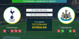 Tottenham – Newcastle United 10.12.2023 Tippek Premier League