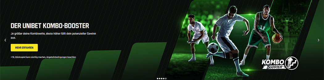 Unibet Kombo-Booster