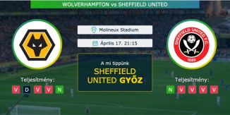 Wolverhampton – Sheffield United 17.04.2021 Tippek Premier League